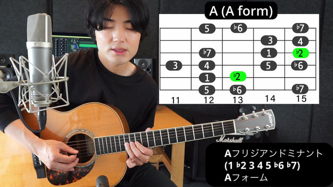 16 A7フリジアンドミナント1コード実践